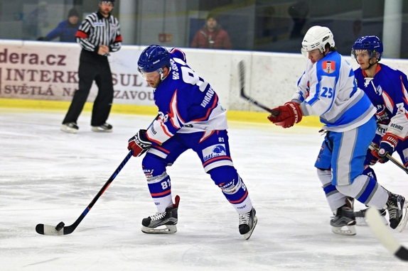 HC Světlá n. S. - HC Mor. Třebová 6:5pp (8.1.2017)