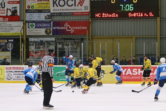 HC M. Budějovice - HC Světlá n. S. 3:0 (4.3.2026) 