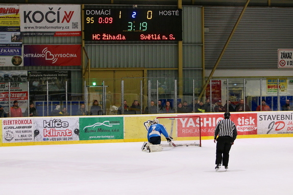 HC M. Budějovice - HC Světlá n. S. 3:0 (4.3.2026) 