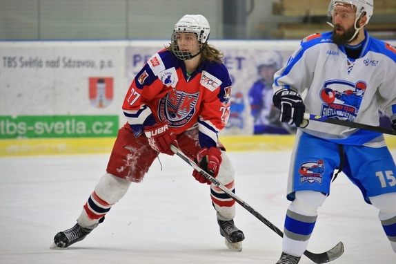 HC Světlá n. S. - BK Havl. Brod B 4:1 (6.12.2017) 